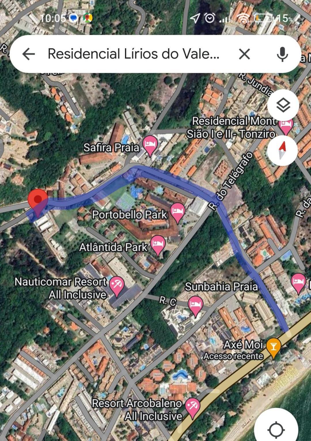 Вилла Taperapua Casa Lirio Dos Vales Порту-Сегуру Экстерьер фото
